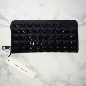 *BRAND NEW* Marc Jacobs Black Hearts Wallet